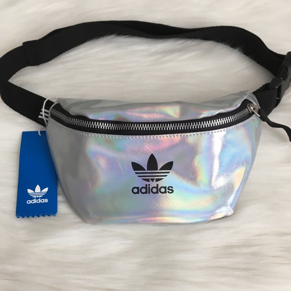 adidas originals iridescent waist pack